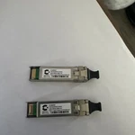 Calix 100-01515 Sfp+ 10GE Sr 850NM 300M Co BVL3AMFFAA Used. Price: $100.00.
