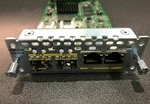 Cisco NIM-2GE-CU-SFP 2-PORT Gigabit Ethernet Dual-mode Ge/sfp Module Used. Price: $114.99.