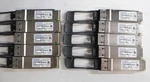 Lot OF*10 Finisar FTL410QE2C-E5 Qsfp 40GBASE-SR4 70C Optical Xcvr Trancieve Used. Price: $80.00.