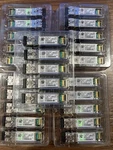 New Lot Of 5 Cisco SFP-10G-LR 10GBAS-LR Transceiver Module In Clamshell. Price: $250.00.