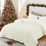 Cozy King Electric Blanket With Dual Control, 4 Heat Levels, Auto Off, Beige New. Price: $151.99.