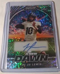 2025 Leaf Ju Lewis #d /15 Football Nation Autograph New Dawn Sparkle Ungraded. Price: $14.00.