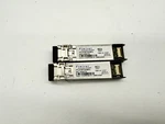 2PCS Finisar FTLX1671D3BCL Sfp+ 10G-1550NM-40KM Single Mode Optical Transceiver Used. Price: $27.00.