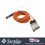New Cisco Qsfp 40GBASE To 4X10G Sfp+ Active Optical Breakout Cables Aoc 10M. Price: $159.00.