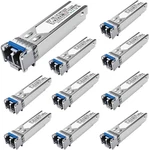 10-PACK 1.25G Sfp Lc Module 1000BASE-LX Single-mode Transceiver Smf 1310NM 20KM New. Price: $131.84.