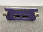 Extreme Networks SUMMITSTACK-V80 Module Card Used. Price: $45.00.