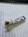 Cisco Glc-te, 30-1475-01, Transceiver Silver Used. Price: $20.00.