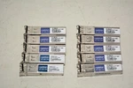 Lot 10X Addon Hp Compatible 1000BASE-SX Sfp Mmf Lc JD118B-AO Used. Price: $40.00.