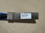 Axiom JNP-SFP-25G-DAC-3M-AX 25GBASE-CU SFP28 Passive Juniper Used. Price: $83.00.
