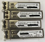 Lot Of 4 Finisar FTRJ8519P1BNL-B1 Class 850 Nm 2GB Sfp Transceiver Module Used. Price: $31.05.