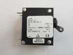 Airpax IEG11-1-62-5.00-01-V 5A 250V 2-POLE Circuit Breaker Used. Price: $69.00.