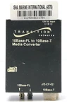 Transition Network J/E-CF-02 Fast Ethernet 10BASE-FL To 10BASE-T Media Converter Used. Price: $98.37.
