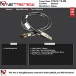 Cisco Refresh STACK-T4-3M Stacking Cable STACKWISE-160 Spf+ For C9200/C9200L Open. Price: $139.90.