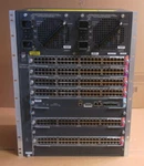 Cisco Catalyst WS-C4510R+E 10-SLOT Switch Chassis WS-X45-SUP7-E Modules Used. Price: $1127.62.