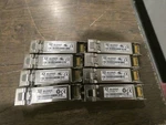 (lot Of 8) Qlogic JSH-14SWAA1-QL 16GB Sfp+ Fc Sr Mmf 850NM Transceiver Module Used. Price: $59.99.
