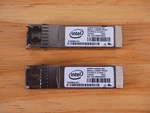 Lot Of Intel AFBR-703SDZ-IN2 10GB Sfp+ Sr 850NM Lc Transceiver Used. Price: $11.00.