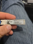 Gpon Olt Sfp B+ 20KM 1490/1310 Calix Axos Compatible 100-06121-LN Tested Used. Price: $35.00.