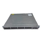 Cisco Catalyst WS-C3850-48P 48-PORT Poe+ Switch W/ C3850-NM-2-10G Network Module Used. Price: $63.98.