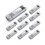 10PACK Sfp+ 10GBASE-LR Singlemode Module, 1310NM Lc Smf Fiber Optic Trans... New. Price: $140.58.