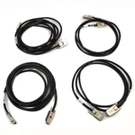 Dell (2) N8416 4-METER & J9189 2-METER External Sas Server Cables Used. Price: $49.29.