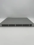 Unclaimed Cisco Meraki MS125-48LP 52-PORT Poe+ Managed Switch Used. Price: $120.00.