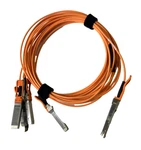 Qty 2 Cisco QSFP-4X10G-AOC3M Breakout Cable Used. Price: $75.00.