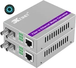 Pair Of Gigabit St To RJ45 Converter Single-mode Fiber Ethernet Media C... New. Price: $117.68.