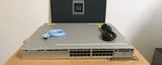 Cisco WS-C3850-24P-S Port Gigabit Ethernet Poe+ Layer Switch Used. Price: $124.00.